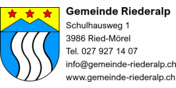Logo Gemeinde Riederalp